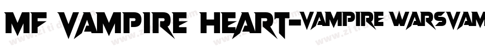 Mf Vampire Heart字体转换